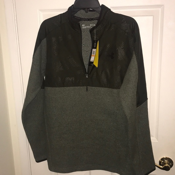 NWT Mens Under Armour Infrared Jacket Small $70 Baroque Green - Picture 10 of 11